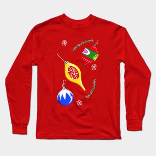 Retro Christmas Long Sleeve T-Shirt